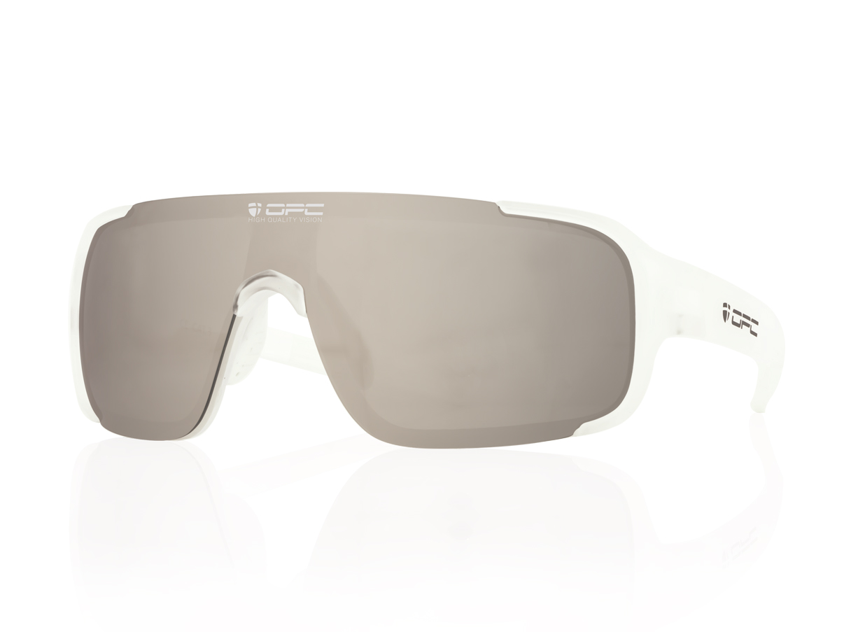 OPC ALL ROUND JET I Matt Transparent White/ Silver REVO